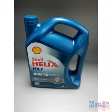 Масло SHELL 4л 10W40 полусинтетика